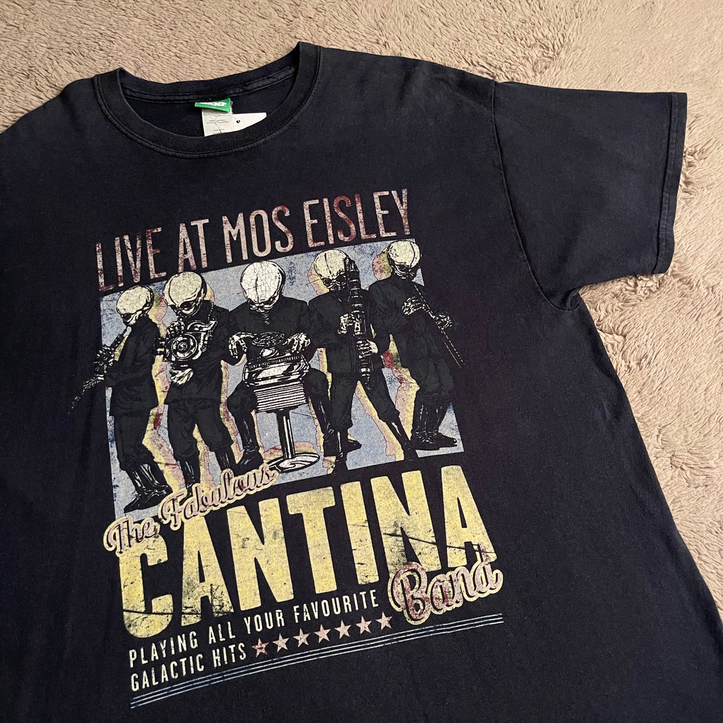 Star Wars The Cantina Band Live at Los Eisley Tee (L)