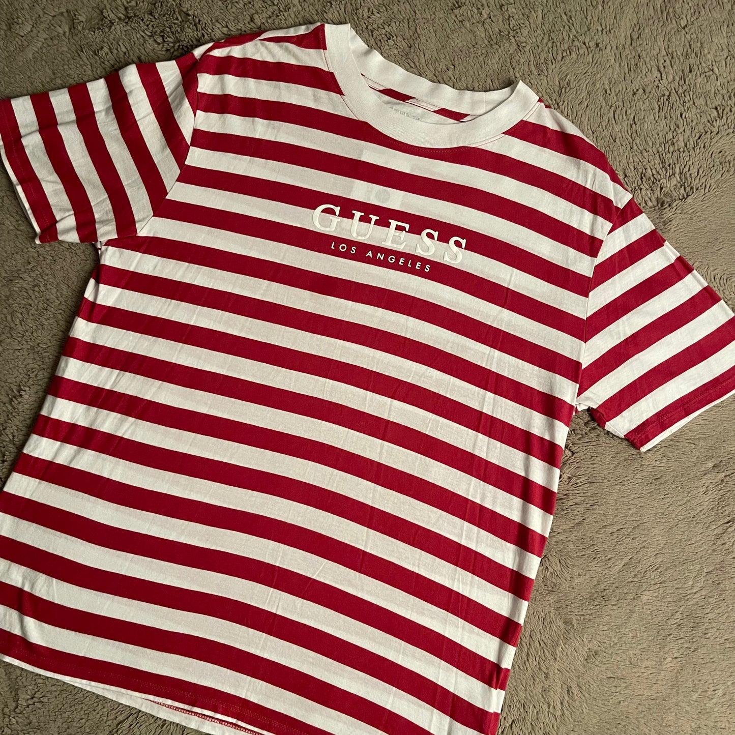 GUESS L.A. Striped Tee (M)
