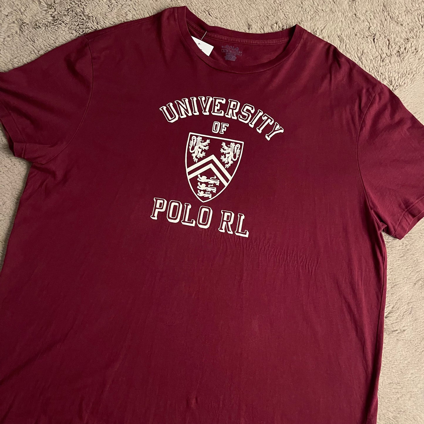University of P. Ralph Lauren Graphic Tee (XL)