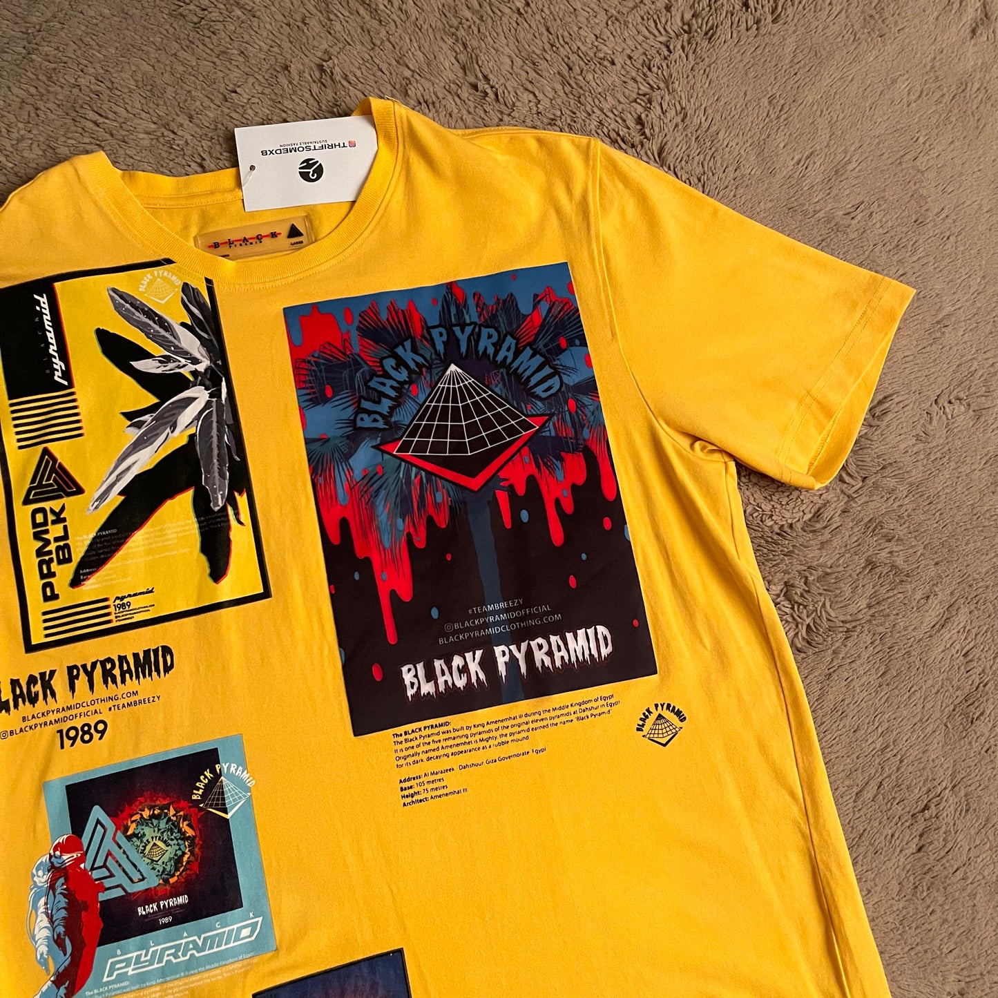 Black Pyramid Tee (L)