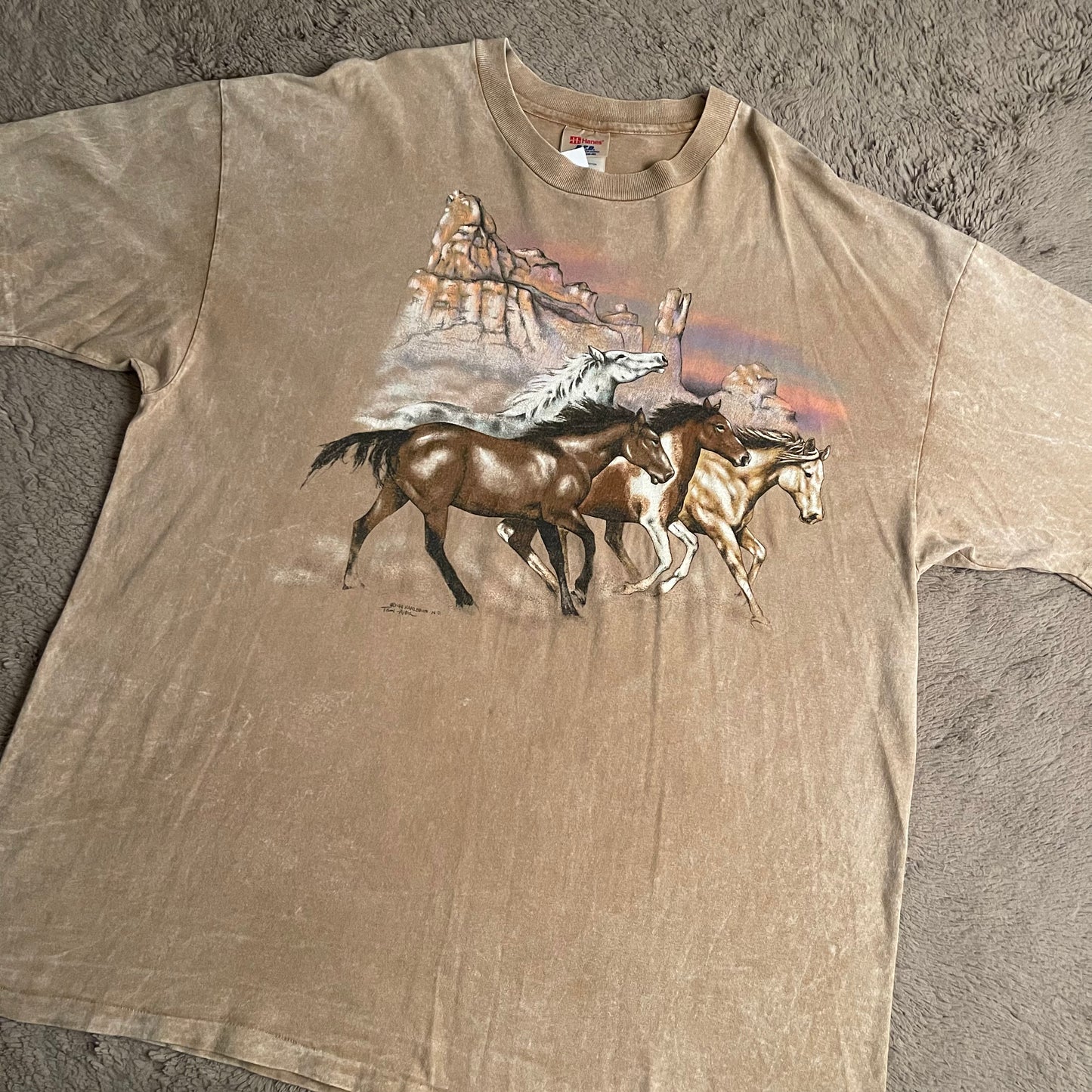 1994 Wild Horses Vintage Tee (XL)