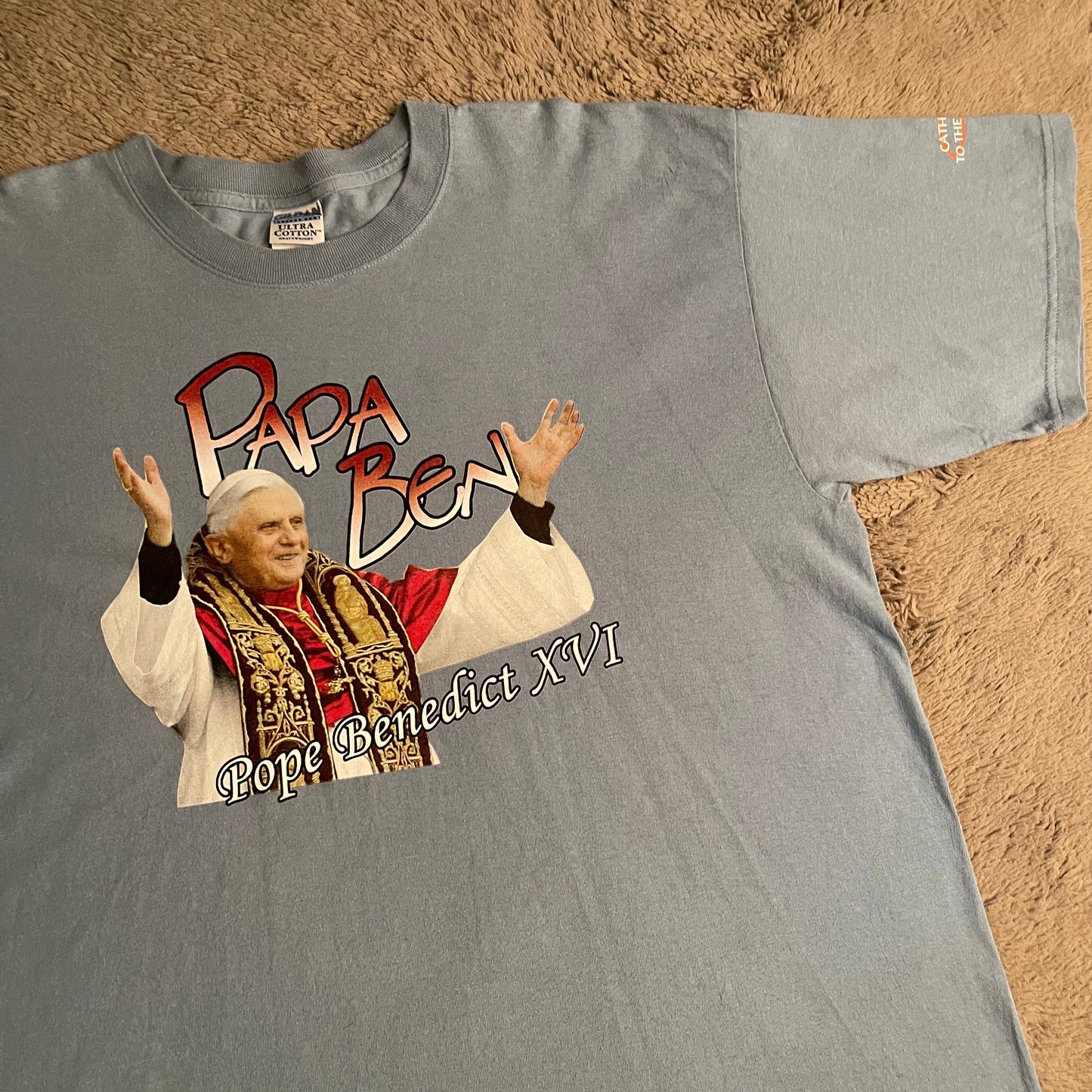 "PAPA BEN" Pope Benedict XVI Tee (XL)