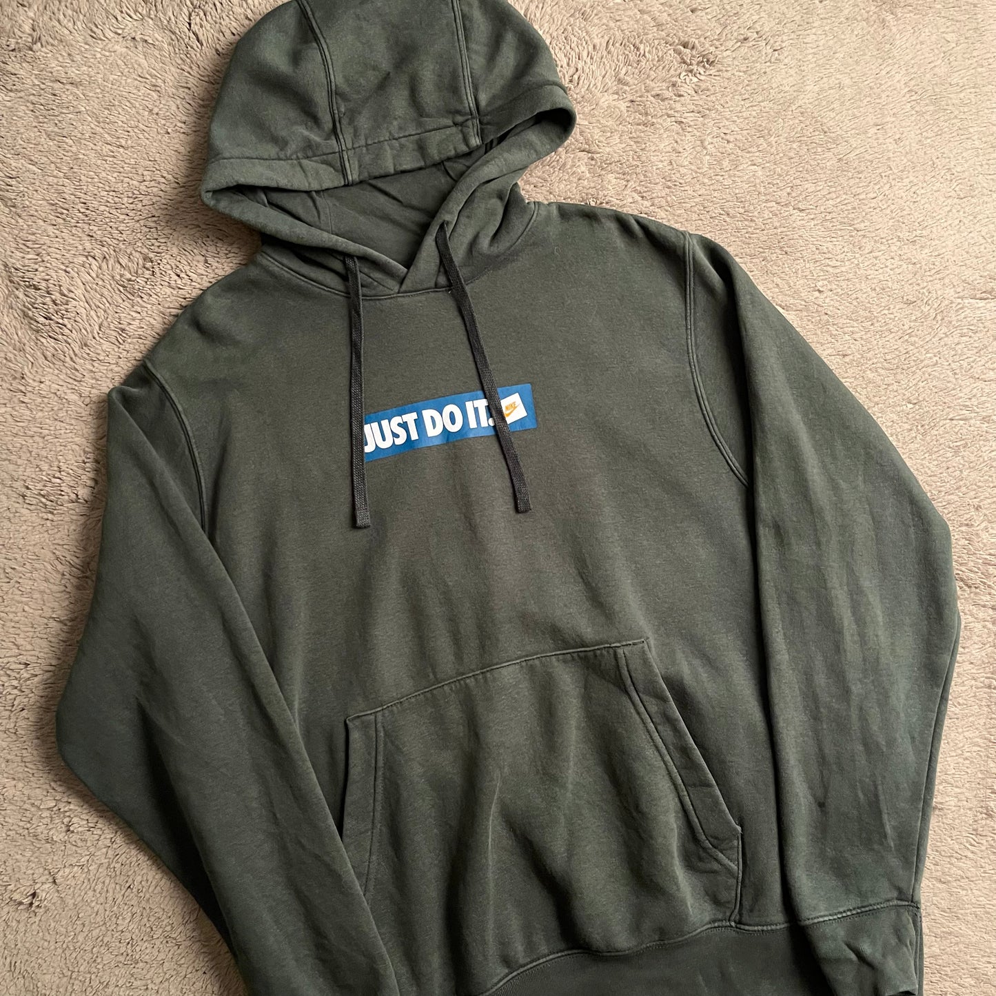 Nike Just Do It Box Logo Hoodie (M-L)