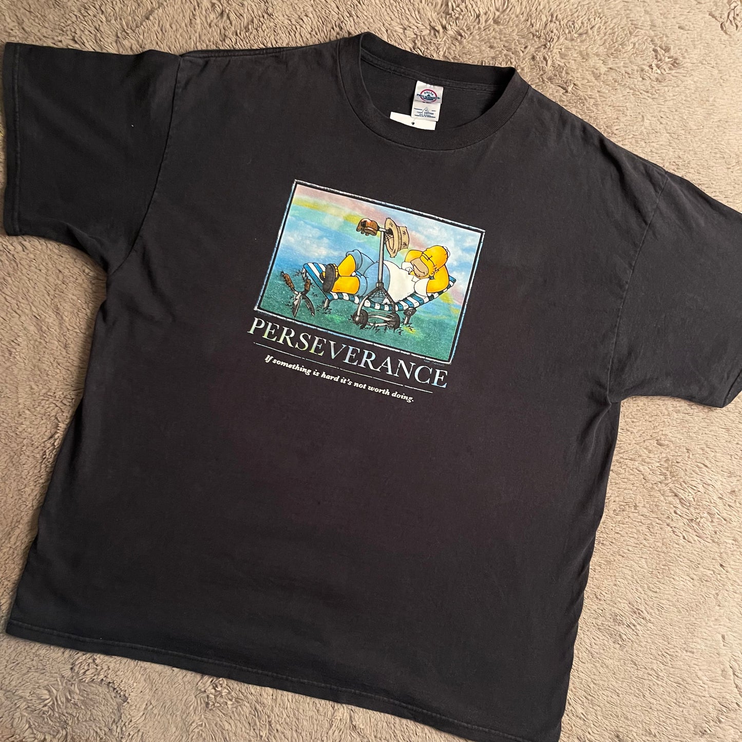 Perseverance Homer Simpson Tee (L)