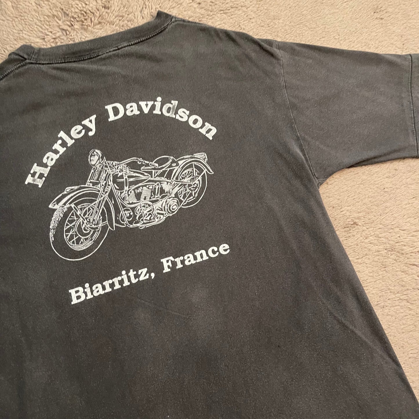 Harley Davidson Biarritz, France Tee (XL)