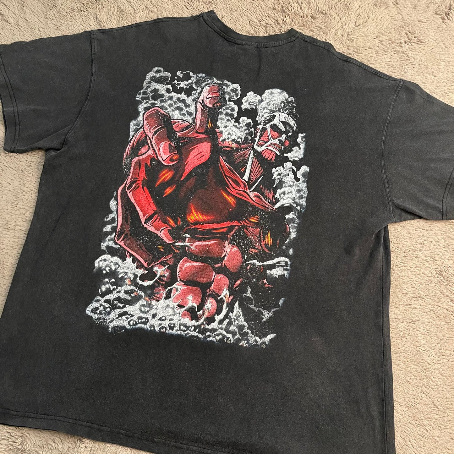 Attack on Titan x GOAT Crew Colossal Titan Thunder Tee (XL)
