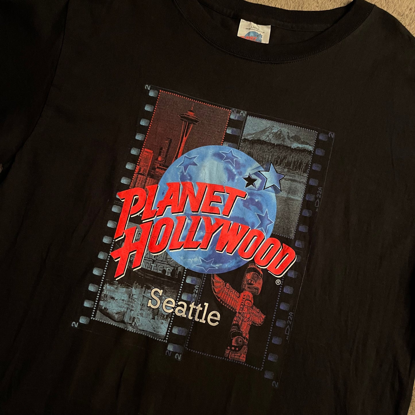 Seattle's Planet Hollywood Tee (L)