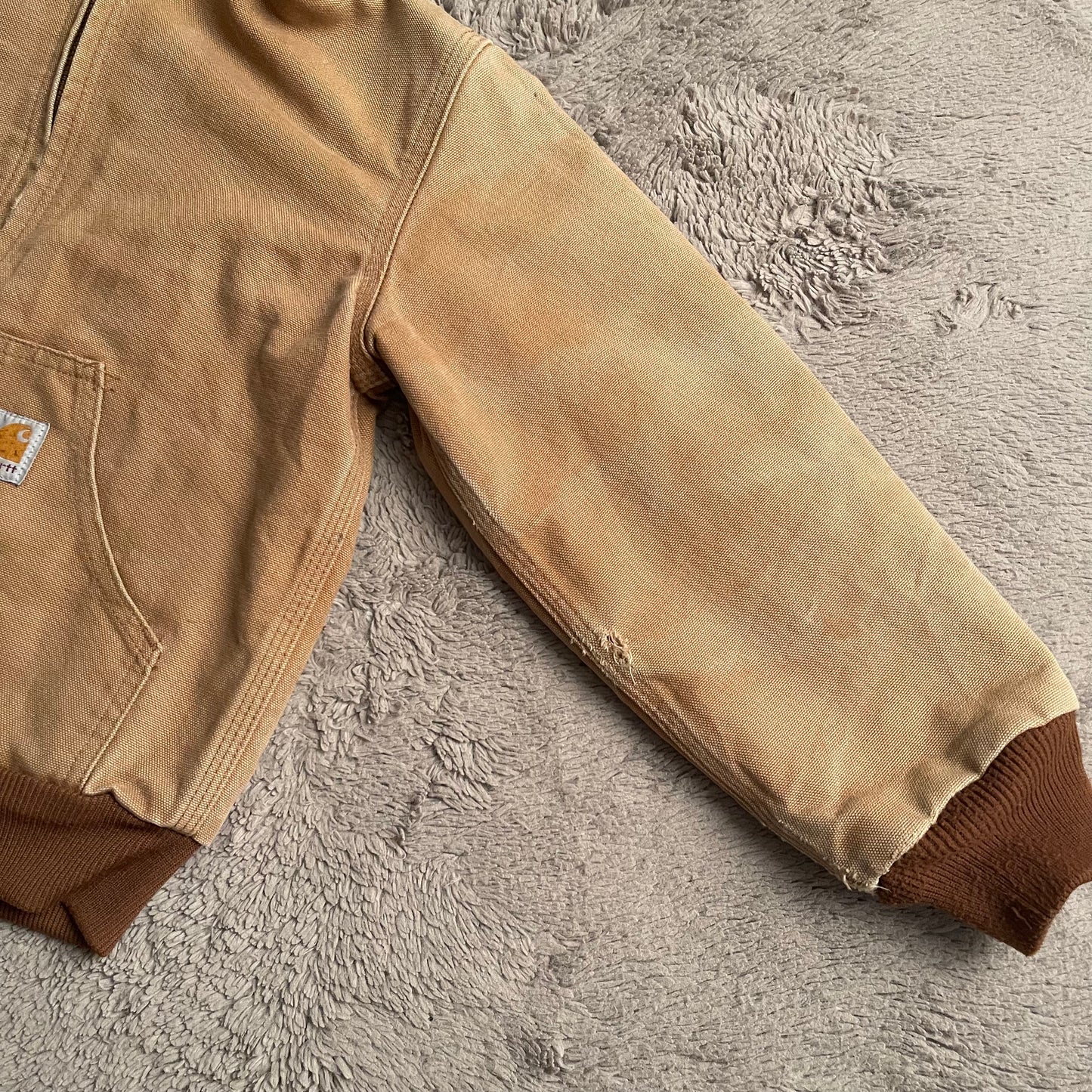 Carhartt Youth Distressed Jacket (Kids Size M/8)
