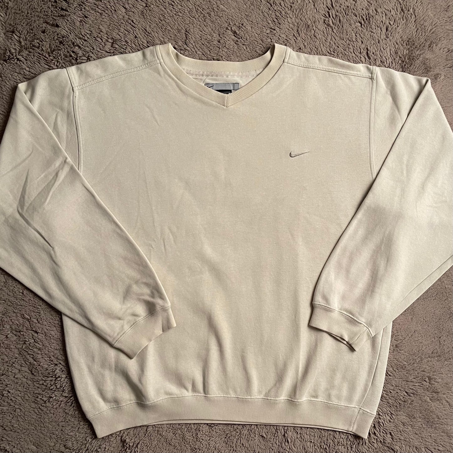 Nike Beige-Neutral Crewneck (M)