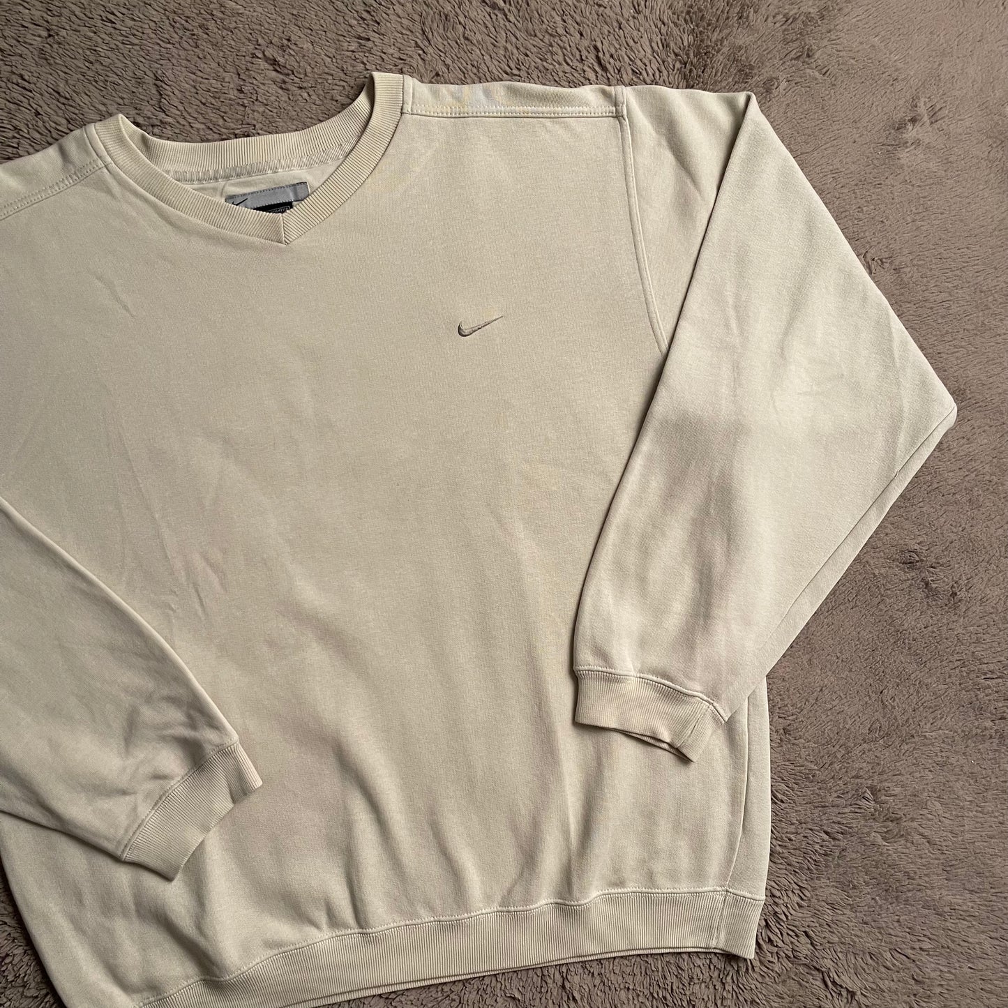 Nike Beige-Neutral Crewneck (M)