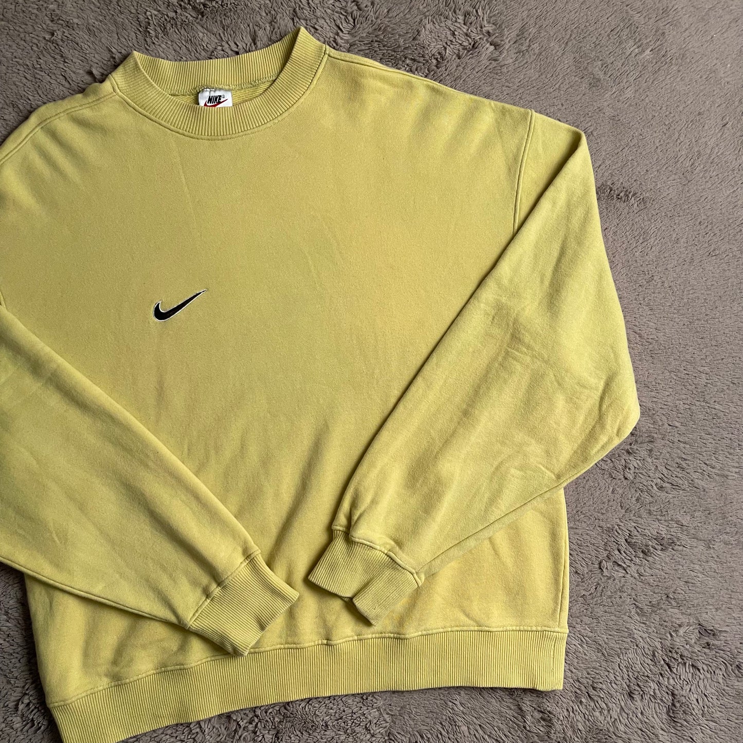 Vintage Nike Mustard Crewneck (L)