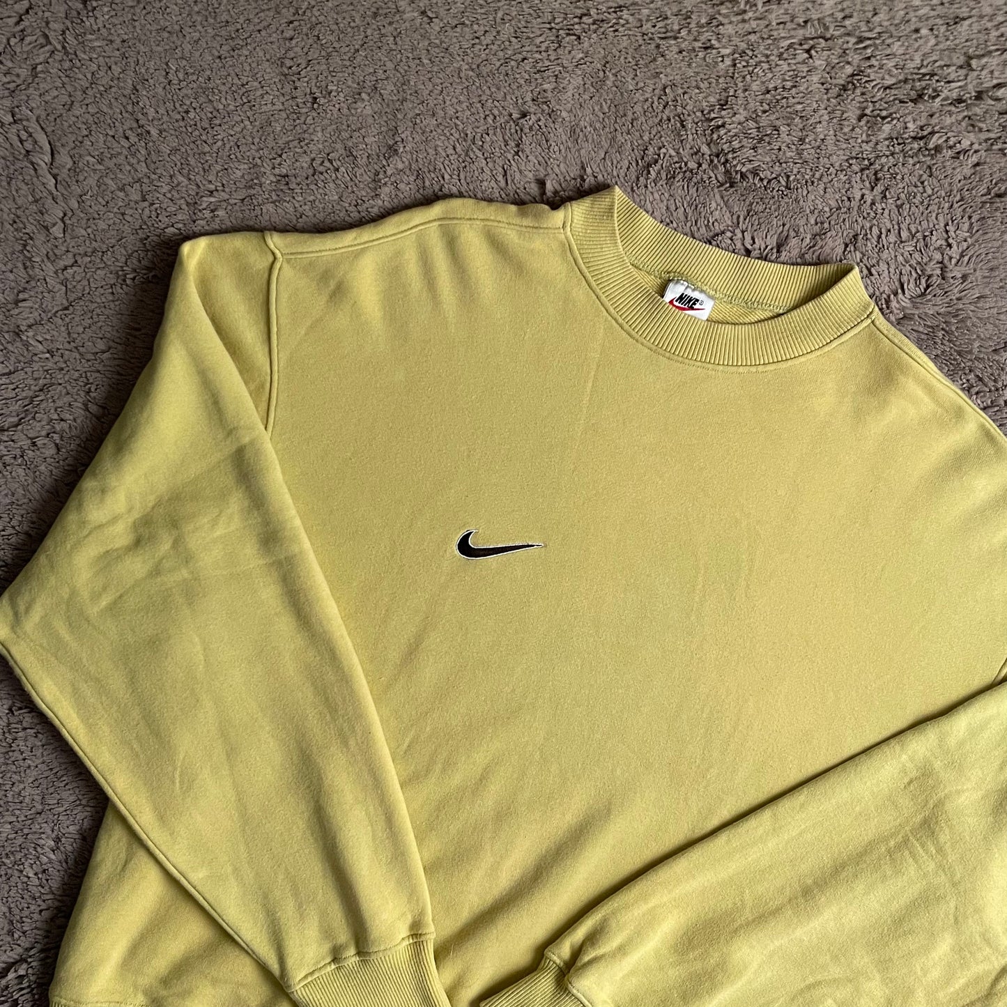 Vintage Nike Mustard Crewneck (L)