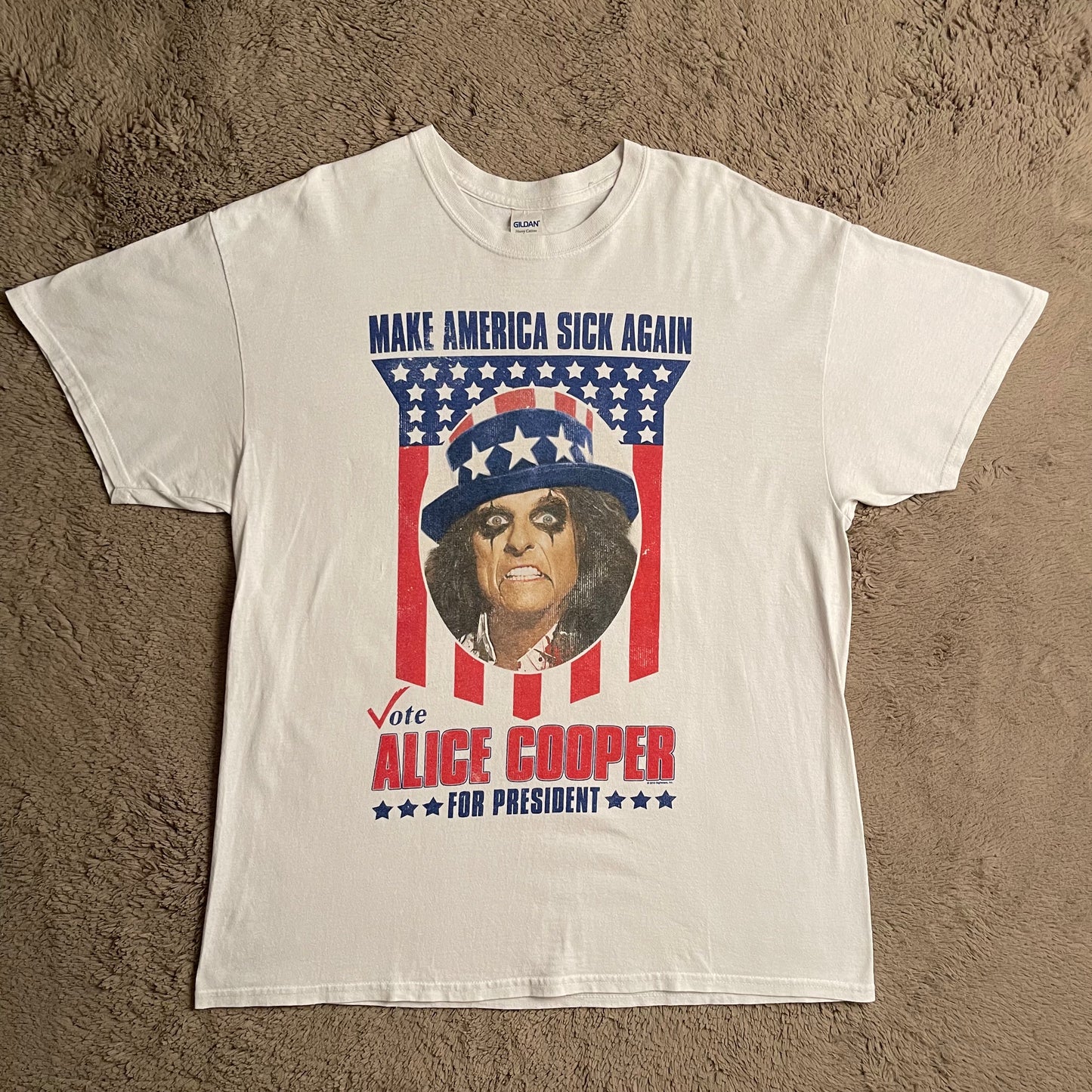 Alice Cooper For President Tee (XL)