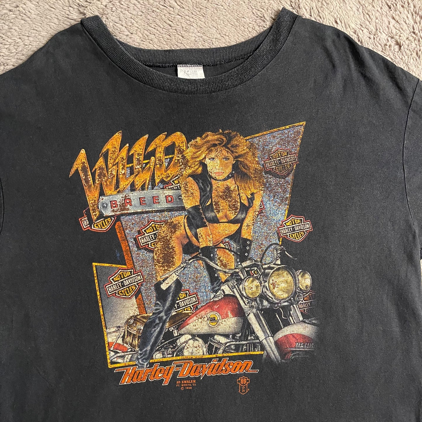 1988 Harley Davidson Wild Breed Vintage Tee (L)