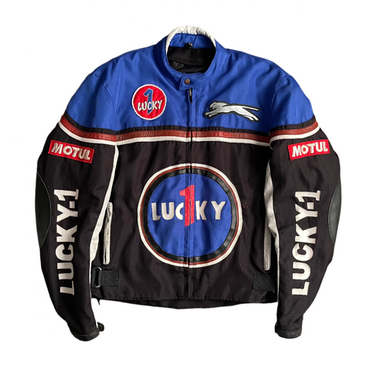 Jaguar Lucky-1 Blue Racing Jacket (L)