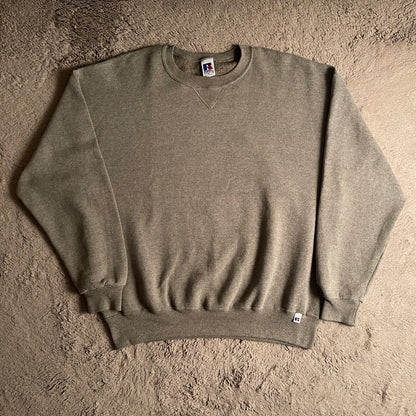 Russell Athletic Plain Grey Crewneck (XL)