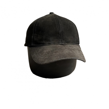 Black Suede Hat