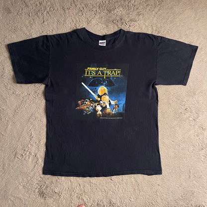 2010 Family Guy x Star Wars "It's a Trap" Graphic Tee (L)