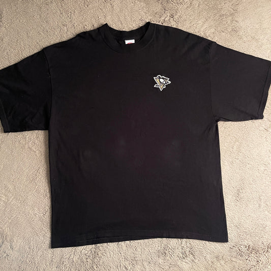 NHL Pittsburgh Penguins Embroidered Logo Tee (2XL)