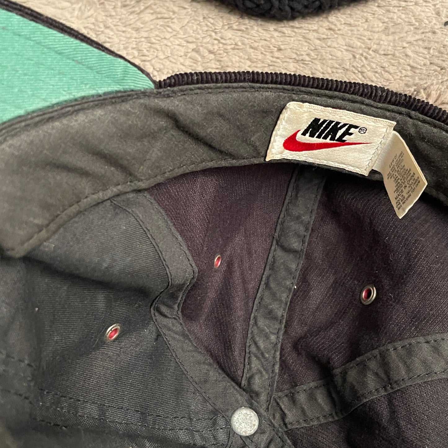 Vintage Corduroy Nike Swoosh Hat