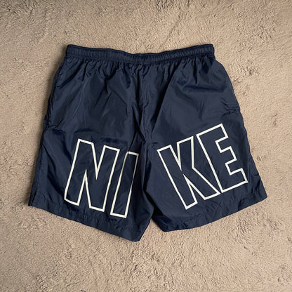 Vintage 1990s Nike Spell Out Shorts (M)
