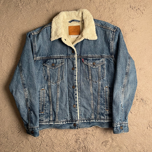 Levi's Sherpa Denim Jacket (M)