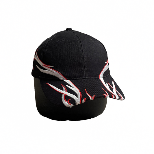 Flame Embroidered Hat