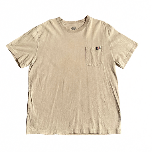 Dickies Beige Pocket Tee (XL)