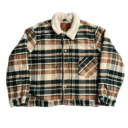 Levi's Plaid Sherpa Jacket (2XL)