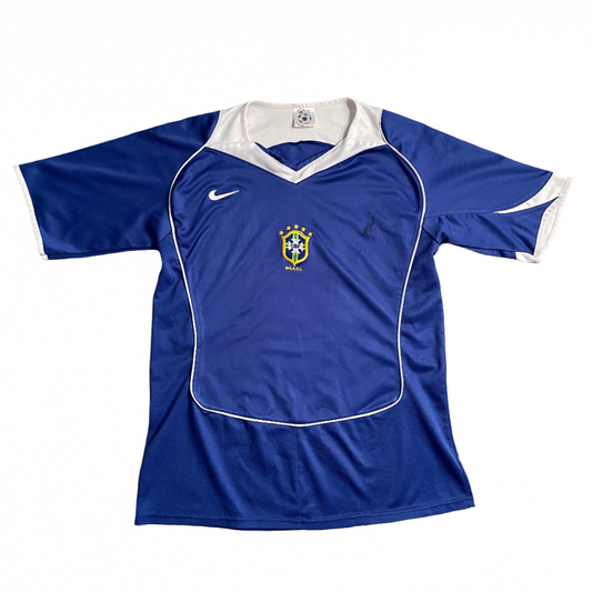 Brazil 2004/2006 Retro Away Football Jersey (L)