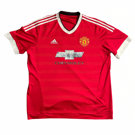 Adidas Manchester United 2015/2016 Home Football Jersey Shirt (2XL)