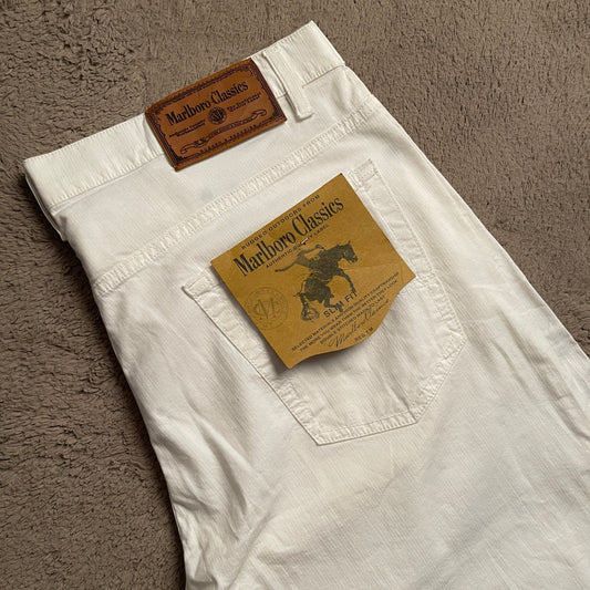 Marlboro Classics White Pants (W38)