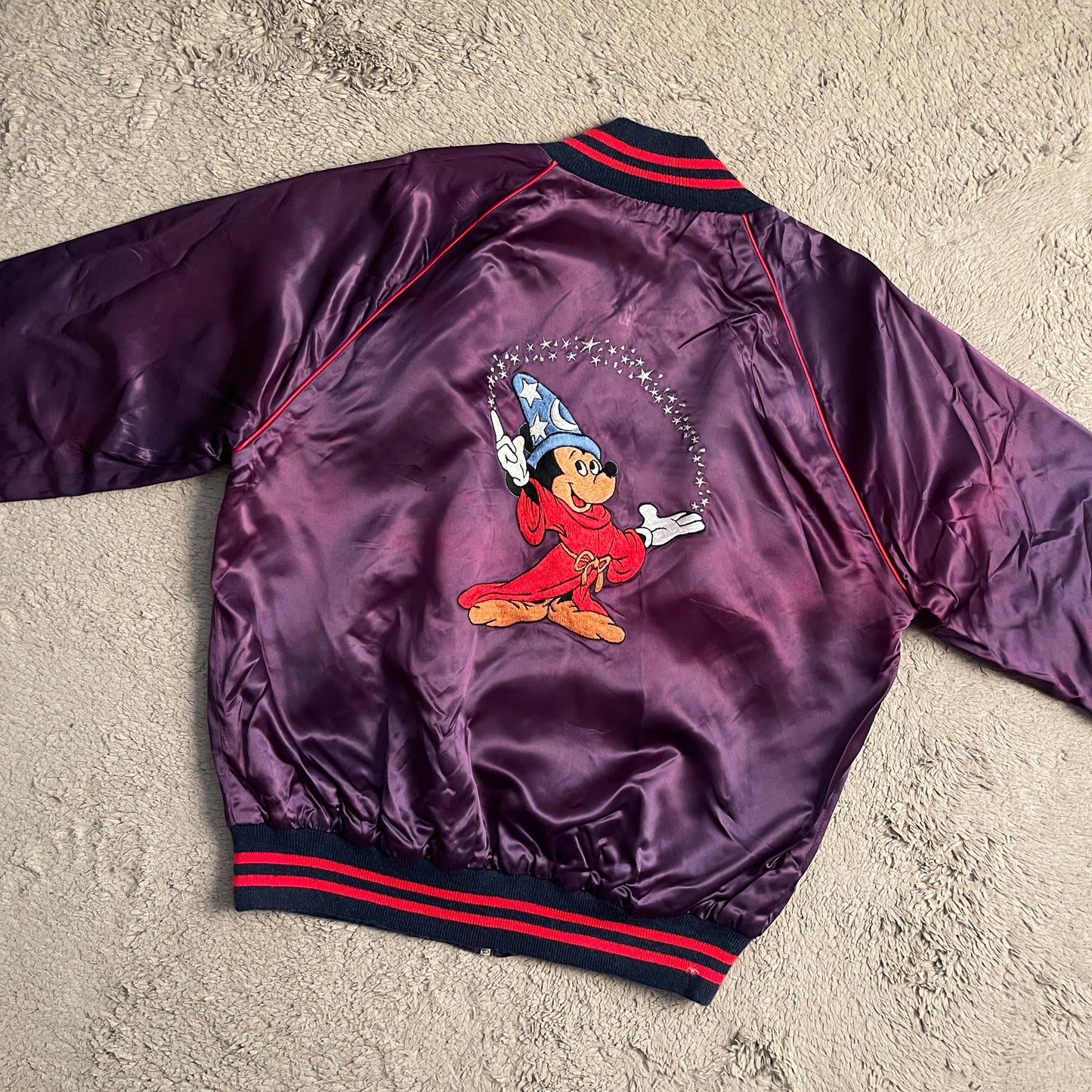 Vintage 80s Fantasia Disney Bomber Jacket (L)
