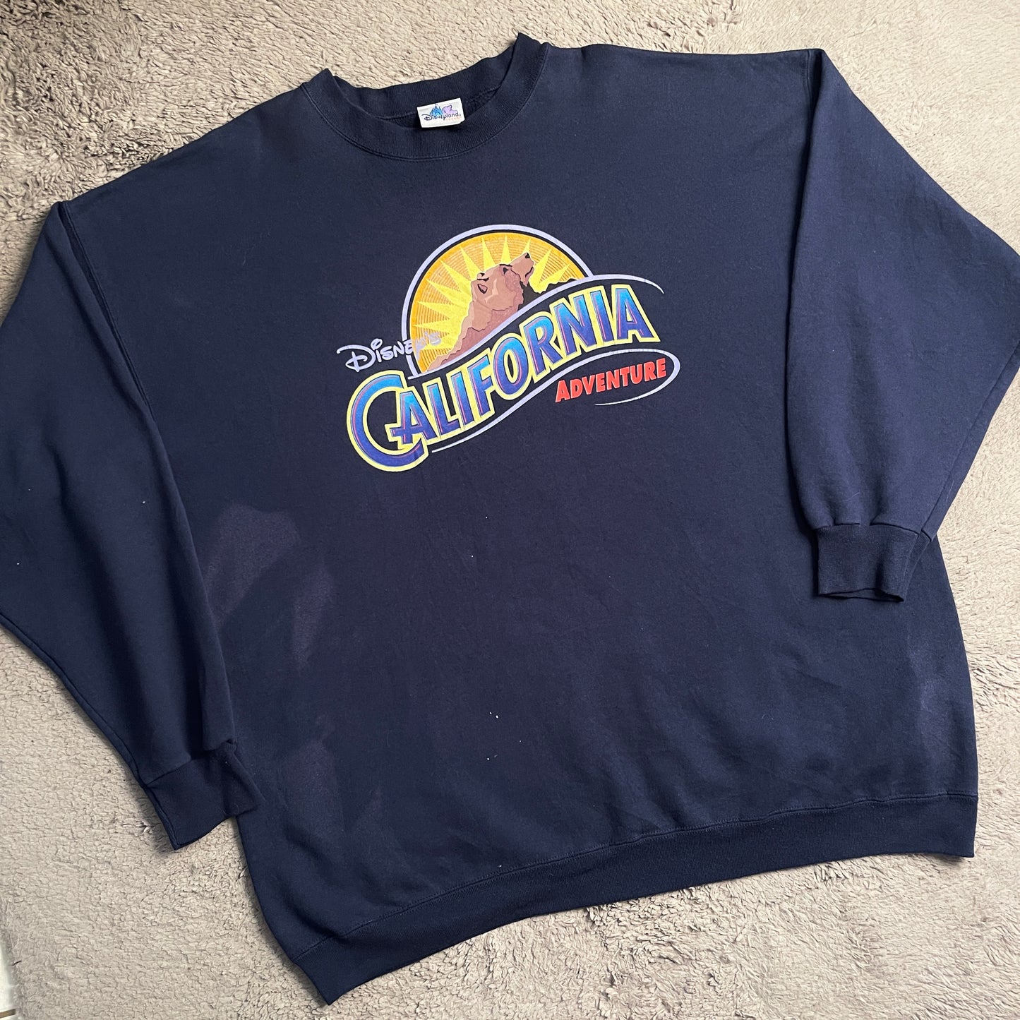 Vintage Disney California Adventure Crewneck (2XL)