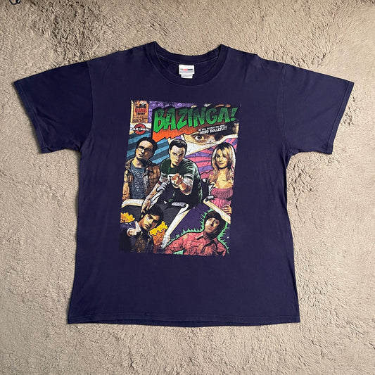 The Big Bang Theory "Bazinga!" Comic Tee (L)