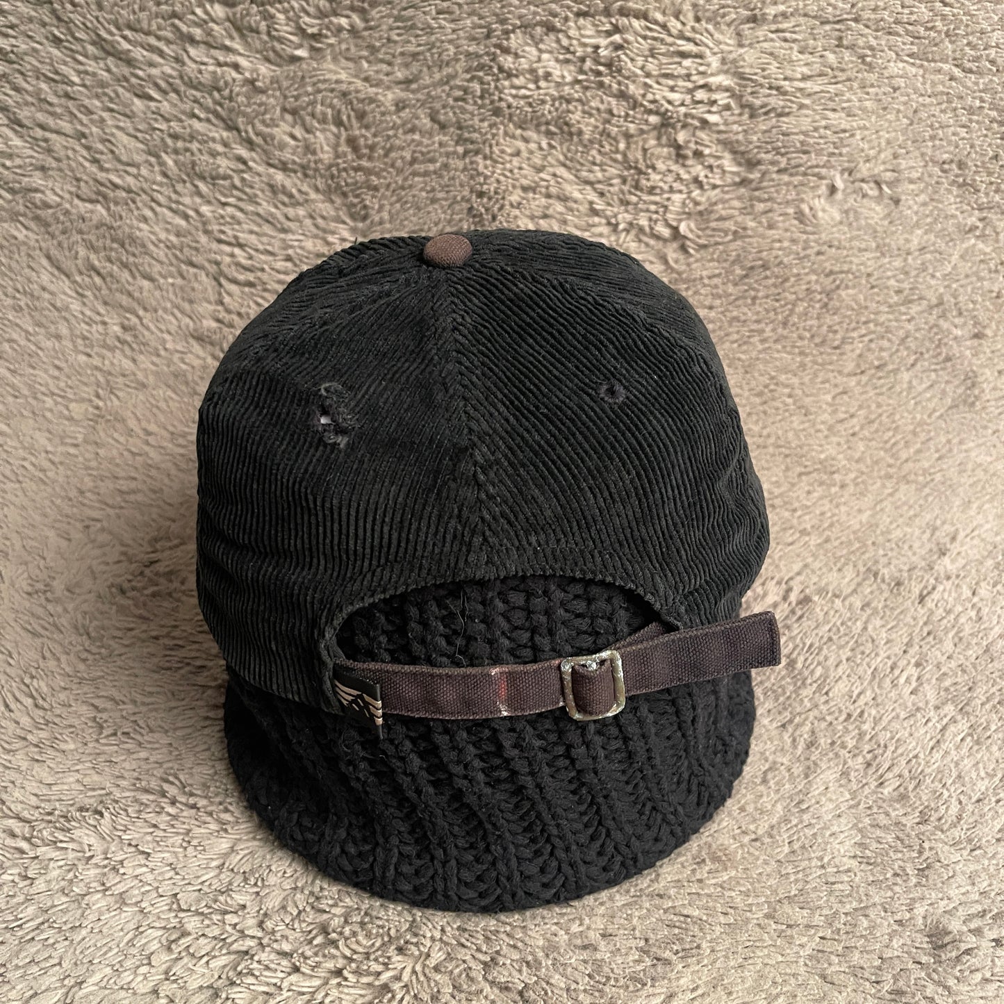 Adidas ChocoBrownxBlack Corduroy Hat