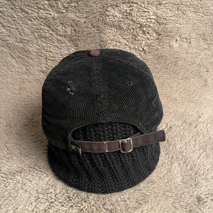 Adidas ChocoBrownxBlack Corduroy Hat