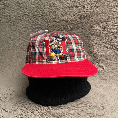 Mickey Mouse Checkered Hat