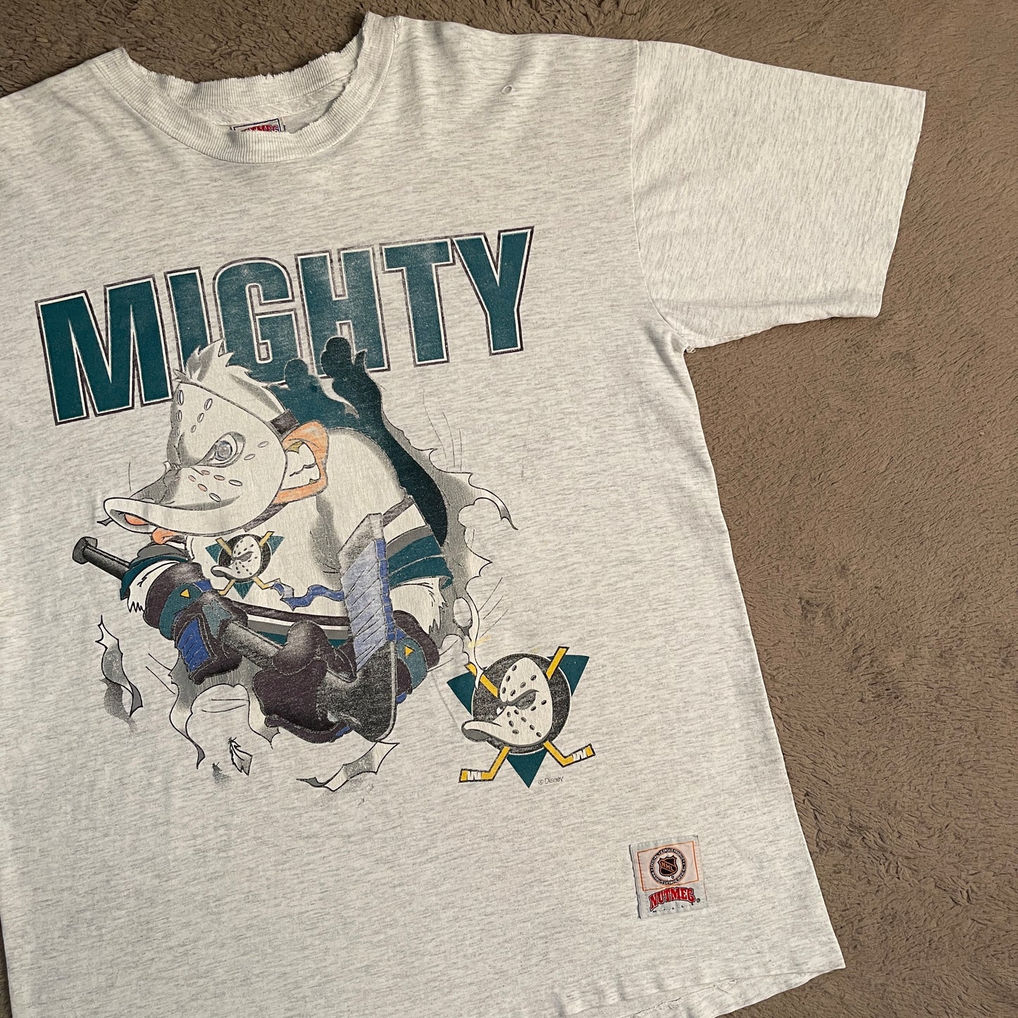 Vintage Nutmeg Mighty Ducks Tee (XL)