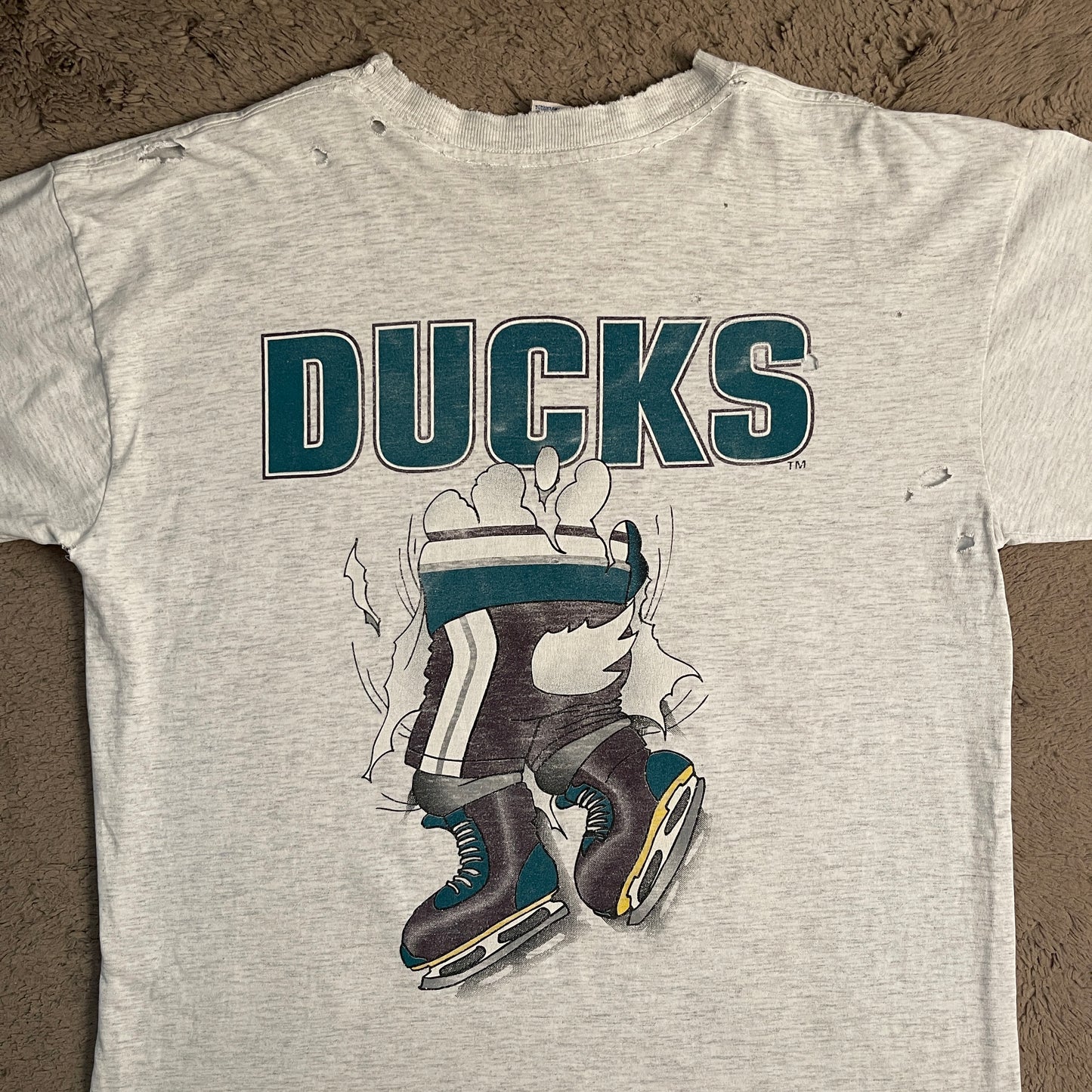 Vintage Nutmeg Mighty Ducks Tee (XL)