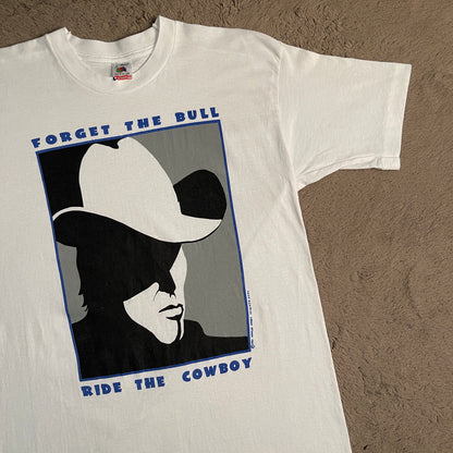 1991 Marlboro Man "Forget the Bull, Ride the Cowboy" Tee (L)