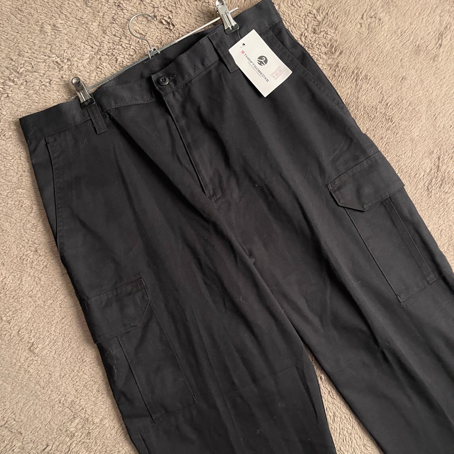 Cintas Black Cargo Pants (W33/L40)