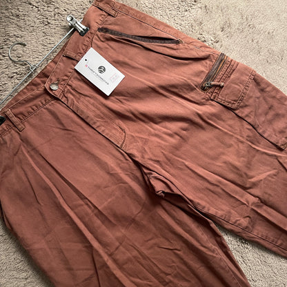 Scandia Woods Dirty Brown-Orange Cargo Pants (W34/L38)