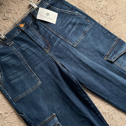 Almost Famous Cargo Jeans (W34/L40)