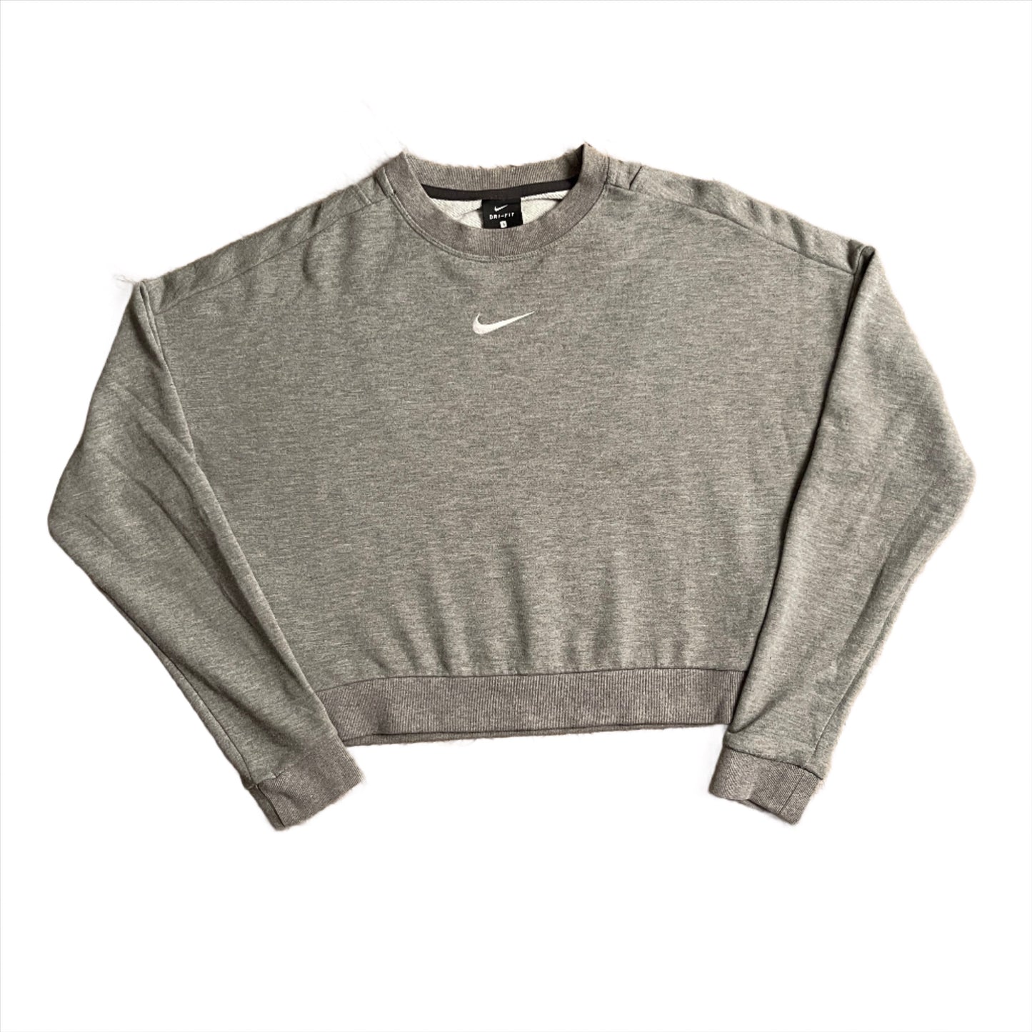 Nike Mid Swoosh Cropped Crewneck (S)