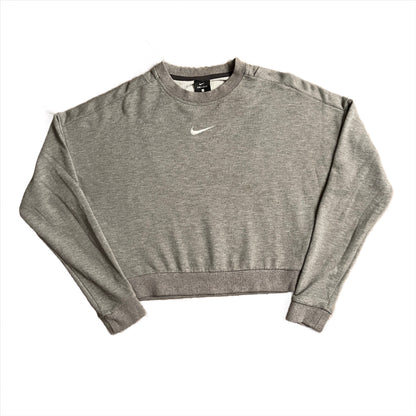 Nike Mid Swoosh Cropped Crewneck (S)