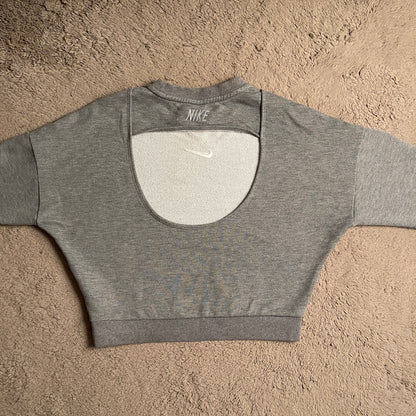 Nike Mid Swoosh Cropped Crewneck (S)