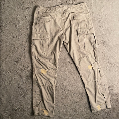 Sand Beige Cargo Pants with Velcro (W39xL40)