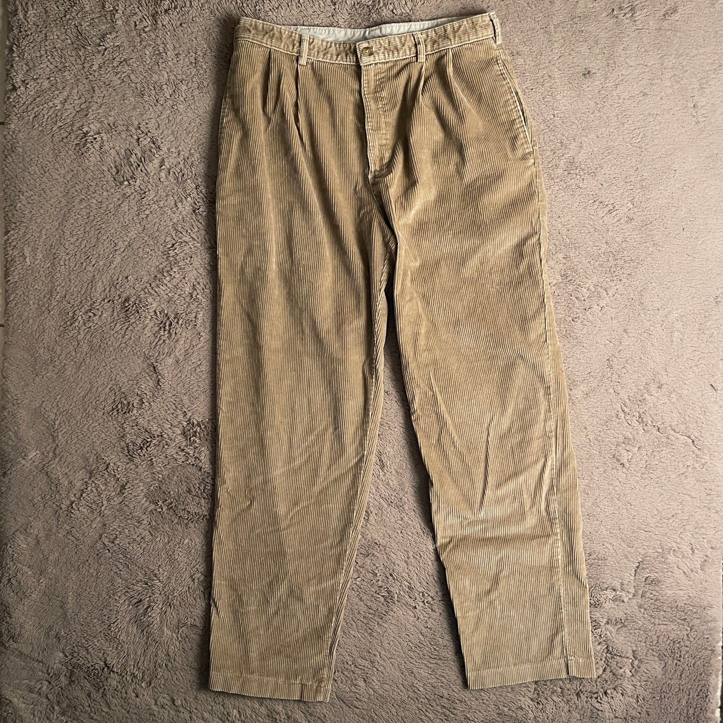 Khaki Corduroy Pants (W33xL44)