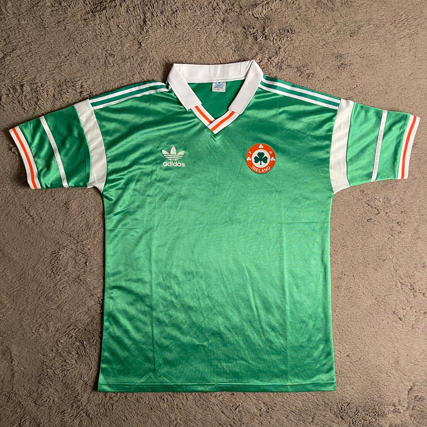 1988 Ireland Match Issue European Championship Home Shirt (L)